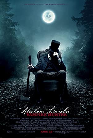 Abraham Lincoln Vampire Hunter 2012 3D Half SBS